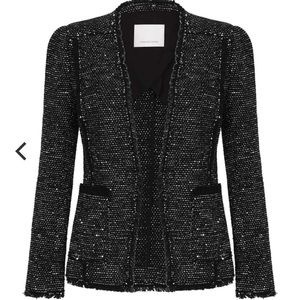 NWT REBECCA TAYLOR Sparkle Stretch Jacket 🖤